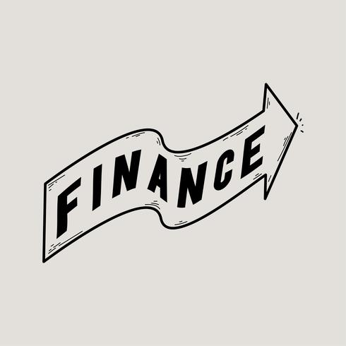 Illustration Of Finance Banner Icon Download Free Vectors