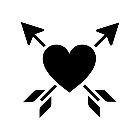 Download Heart pierced with two arrows illustration - Download Free ...