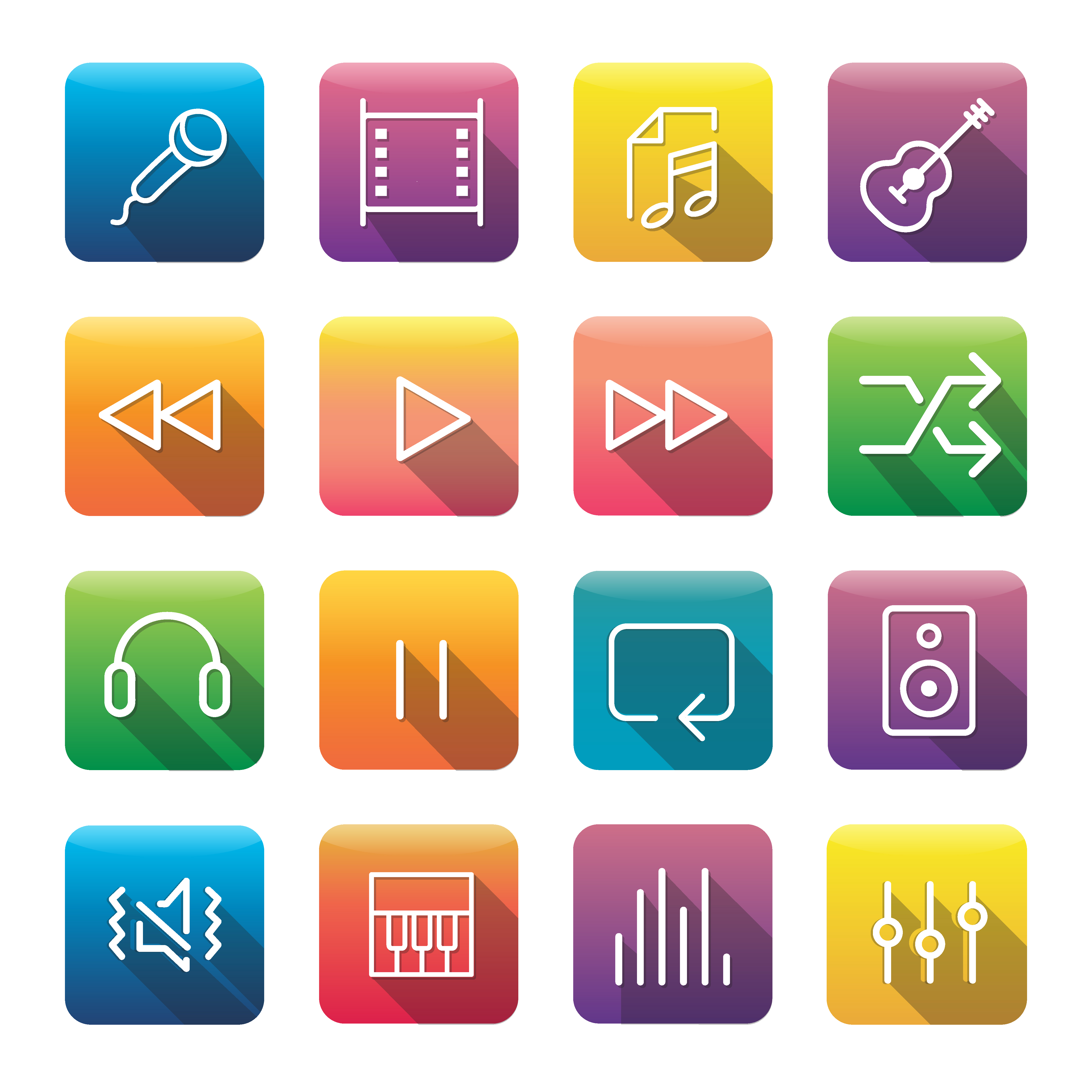  Icons  and symbols  set Download Free  Vectors Clipart 