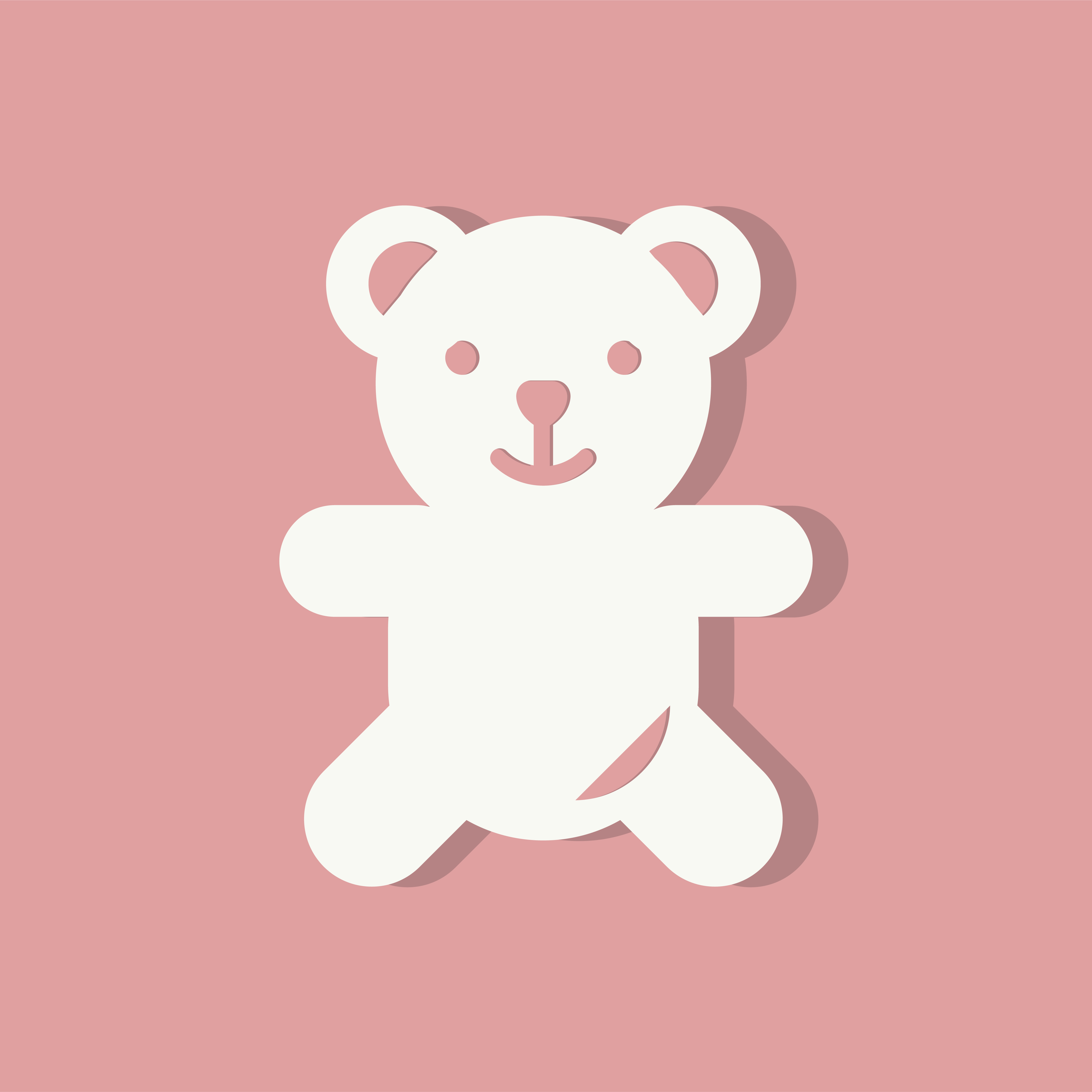 Teddy bear Valentines day icon - Download Free Vectors, Clipart