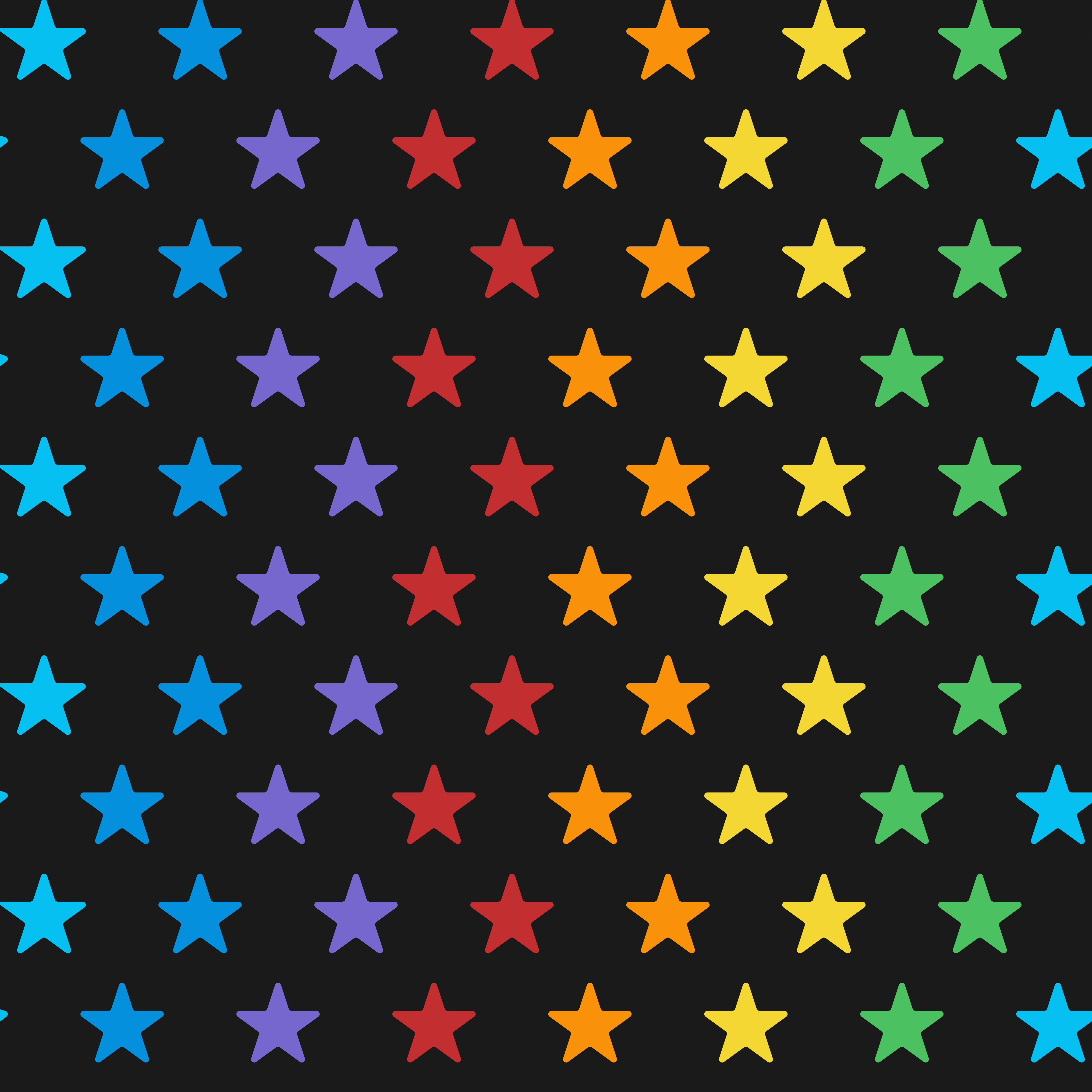 Seamless colorful star pattern vector Download Free Vectors, Clipart