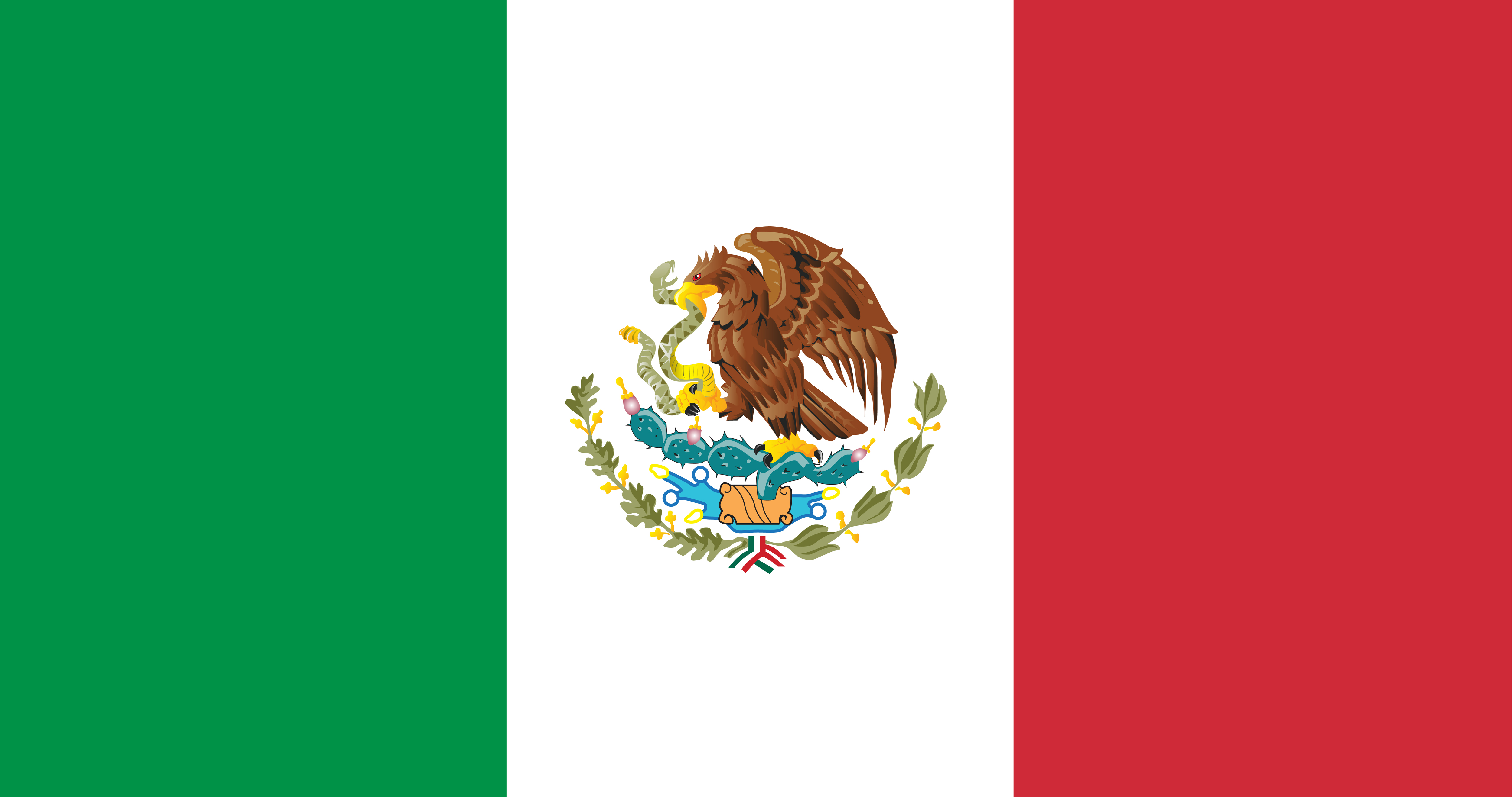 Mexican Flag Logo SVG