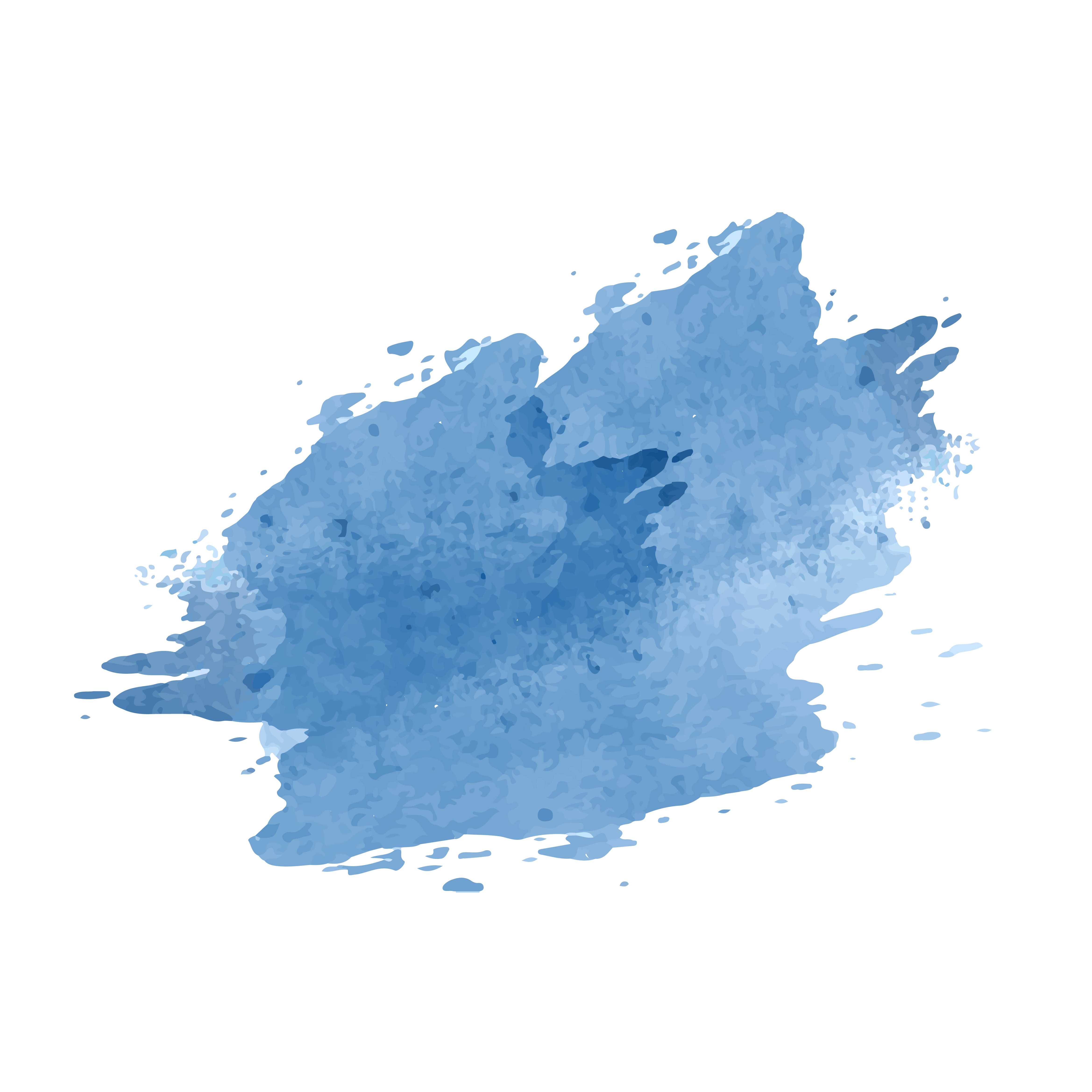Blue artistic watercolor  splatter  vector Download Free 
