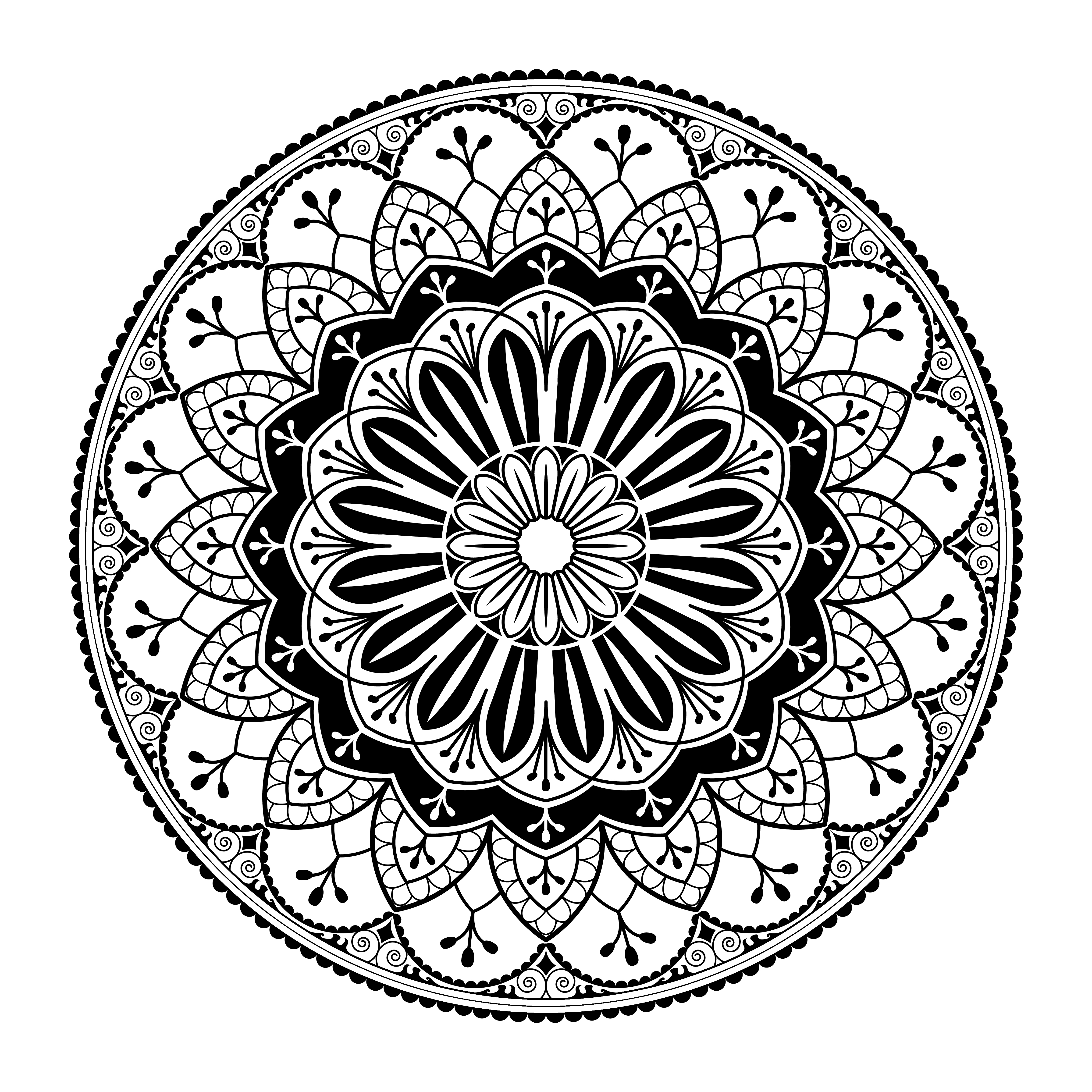 Download Spiritual mandala pattern - Download Free Vectors, Clipart ...