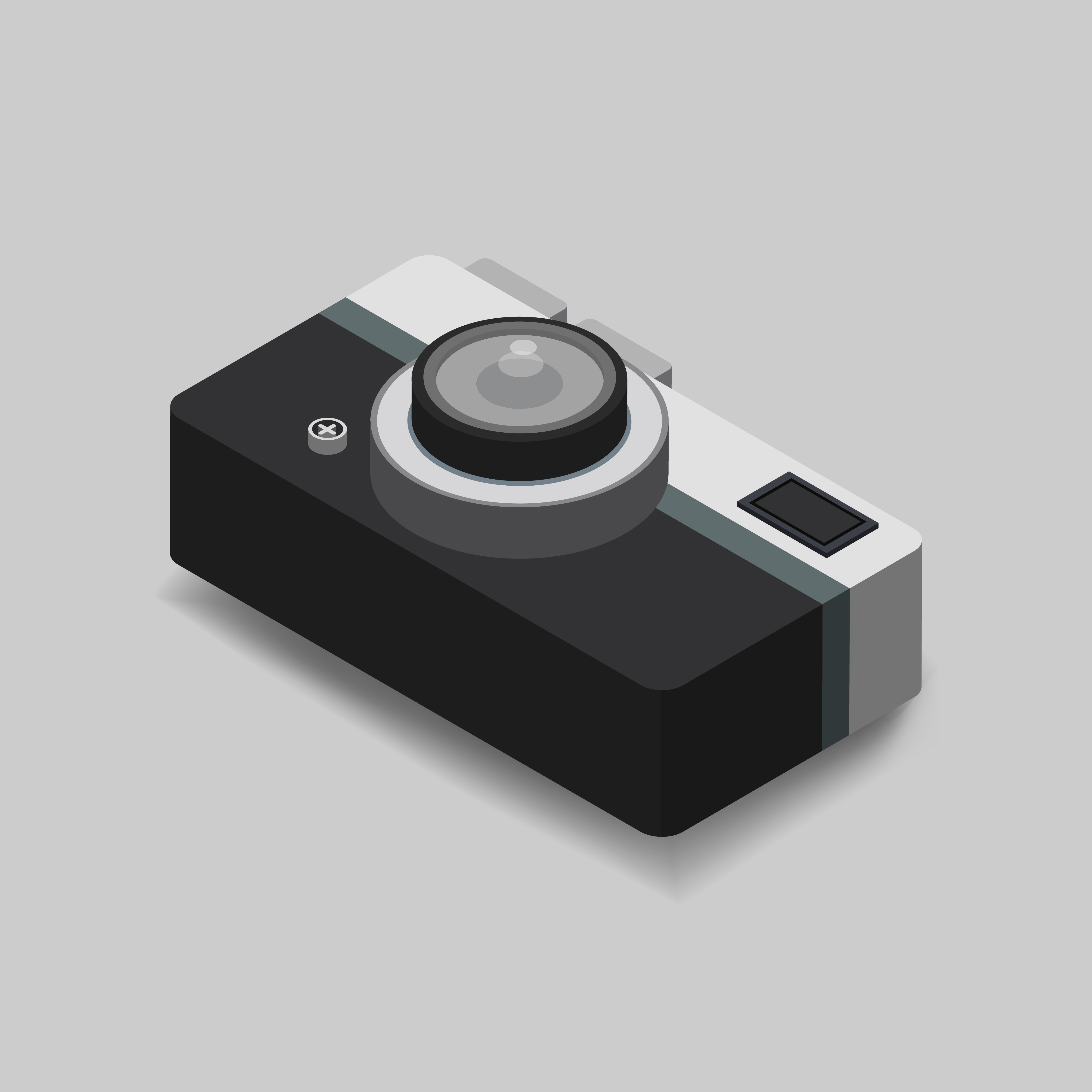 Download Vector icon of vintage camera icon - Download Free Vectors ...