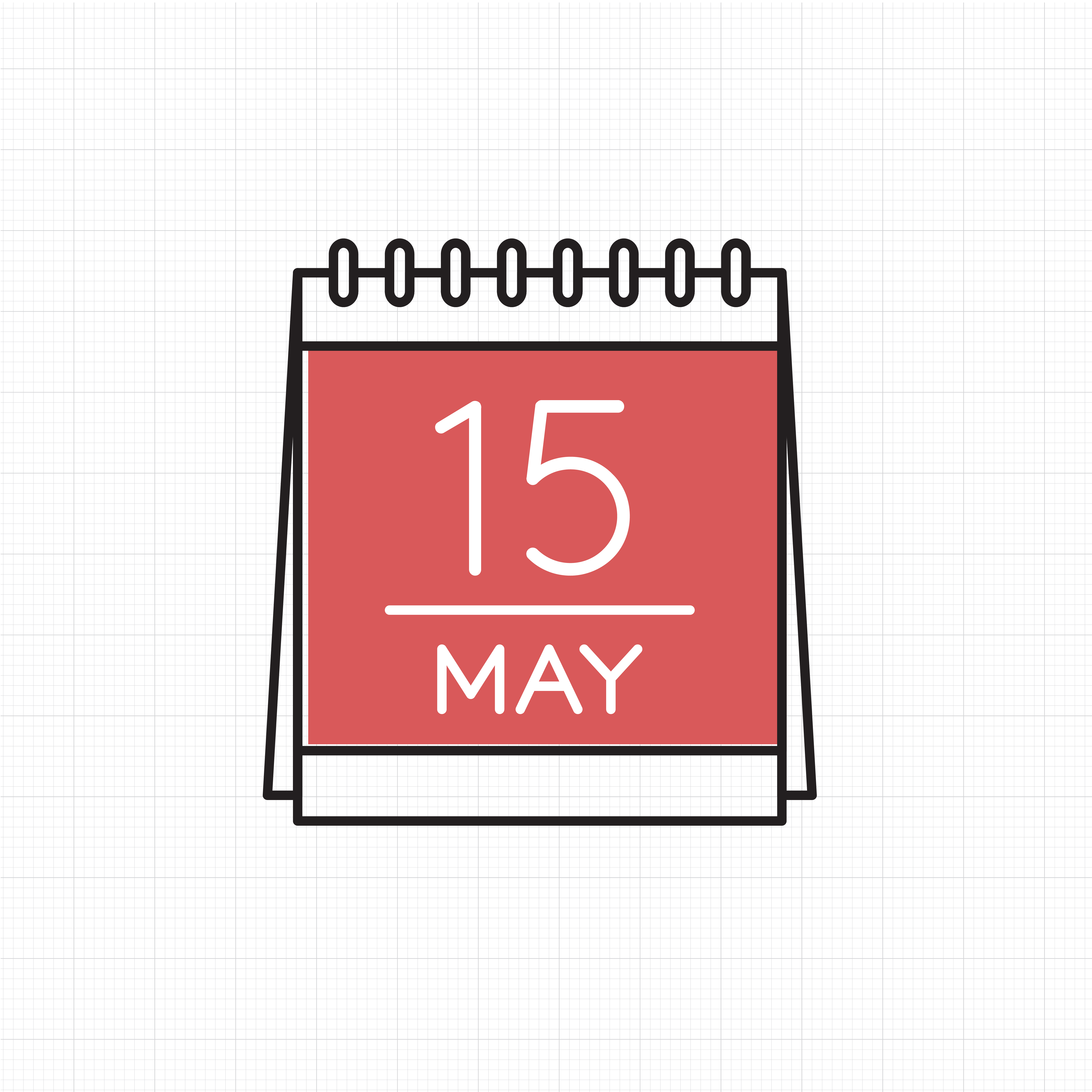 Vector of calendar icon - Download Free Vectors, Clipart Graphics