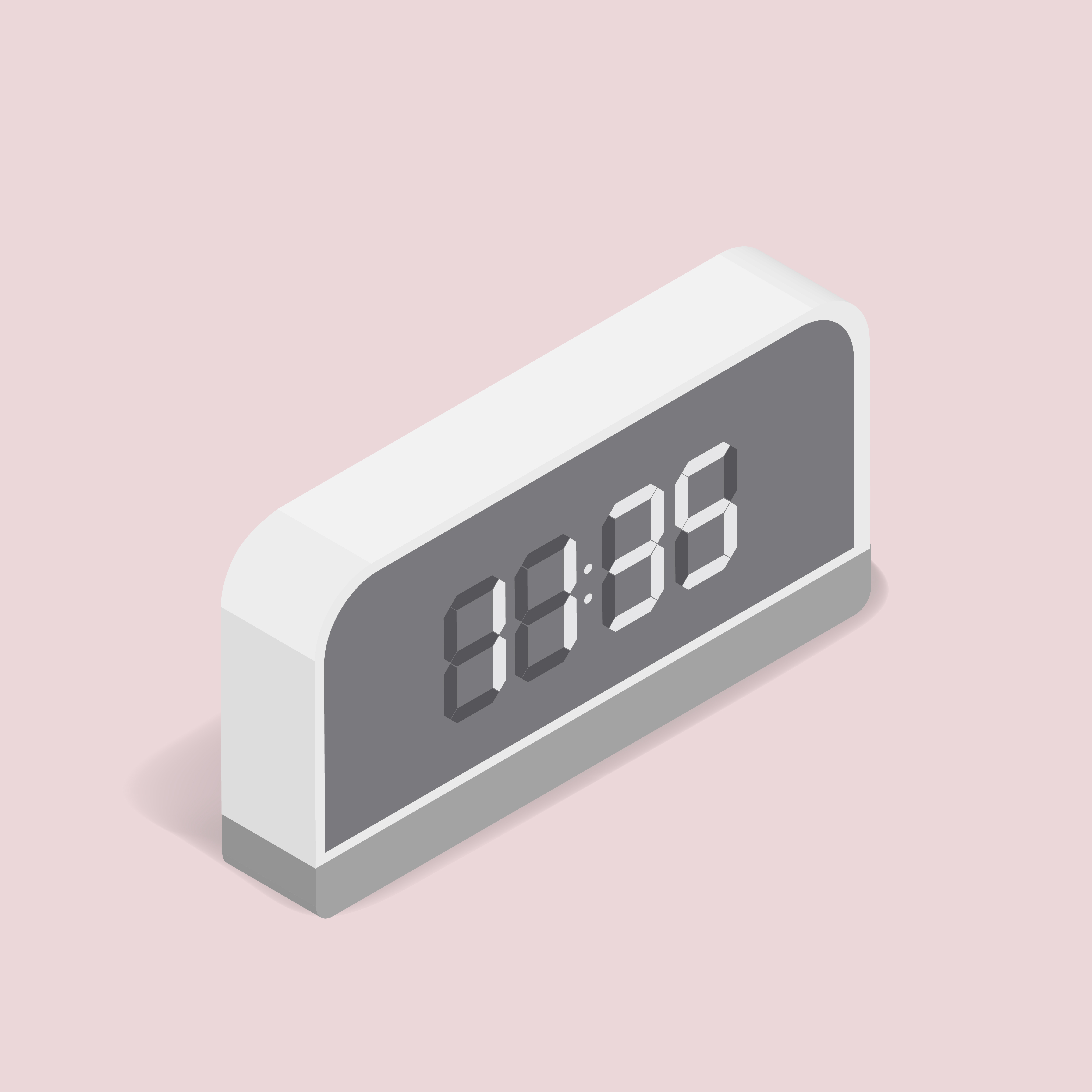Vector image of digital alarm clock icon - Download Free Vectors ...