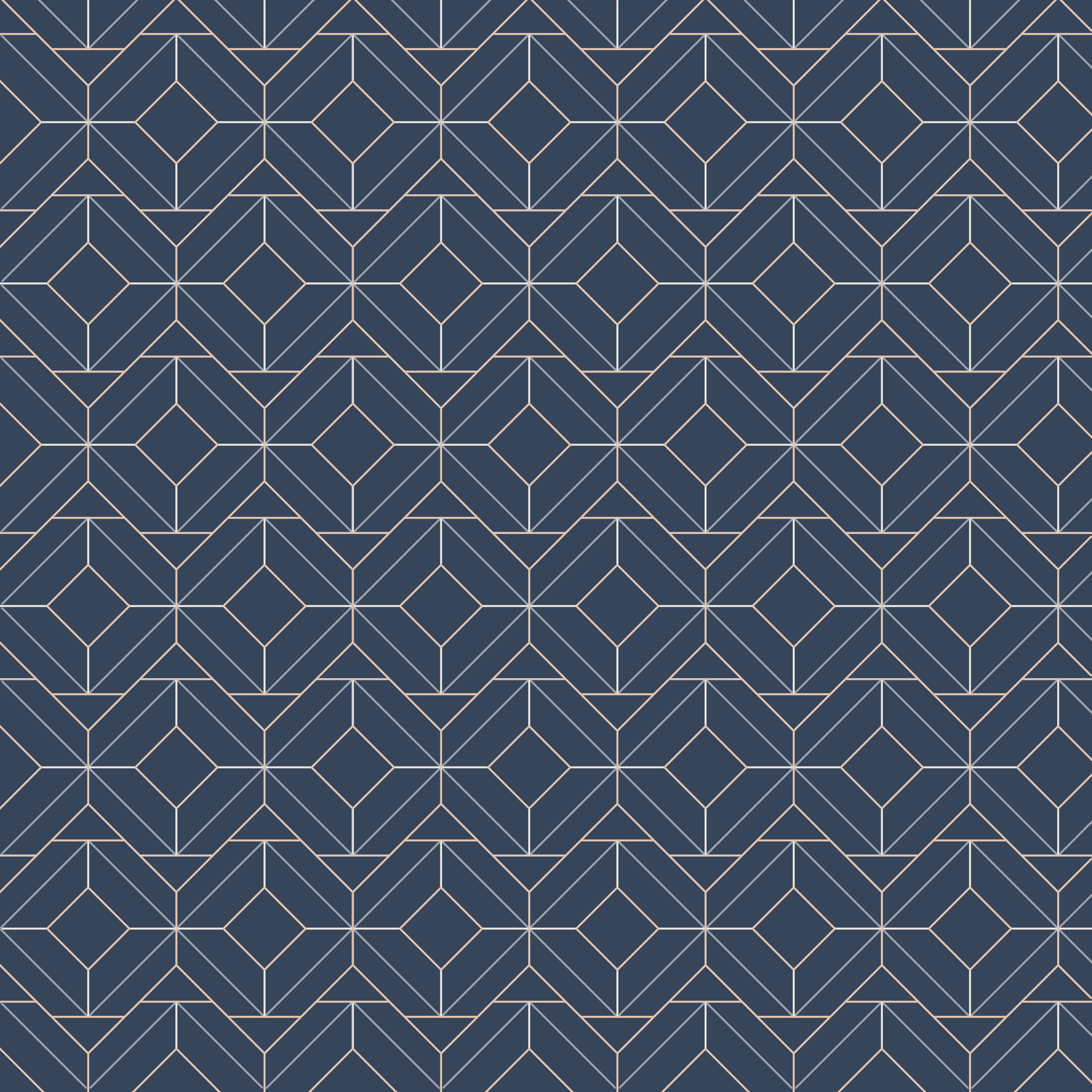 White Geometric Seamless Patterns Set On A Blue Background Download