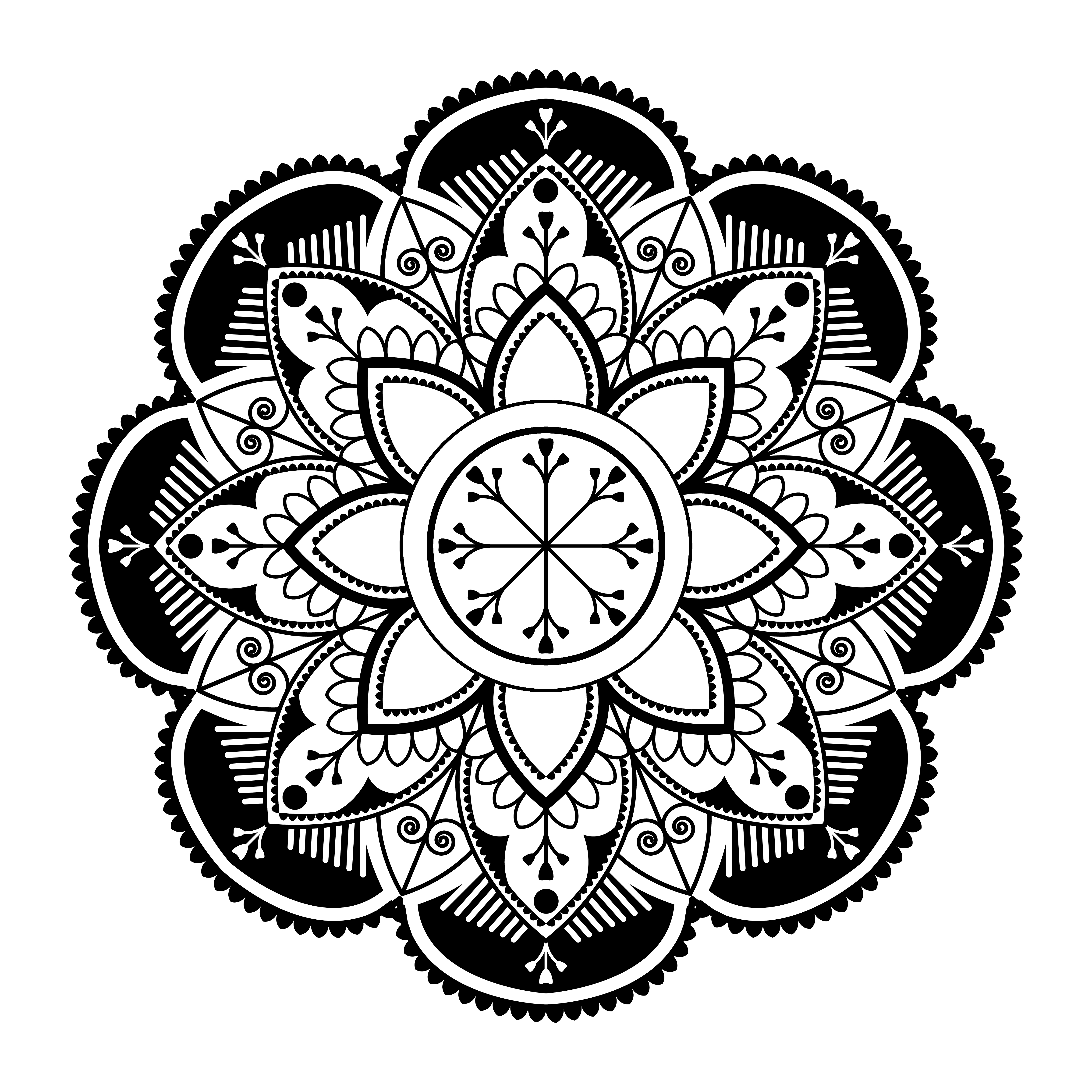 Download Spiritual mandala pattern - Download Free Vectors, Clipart ...