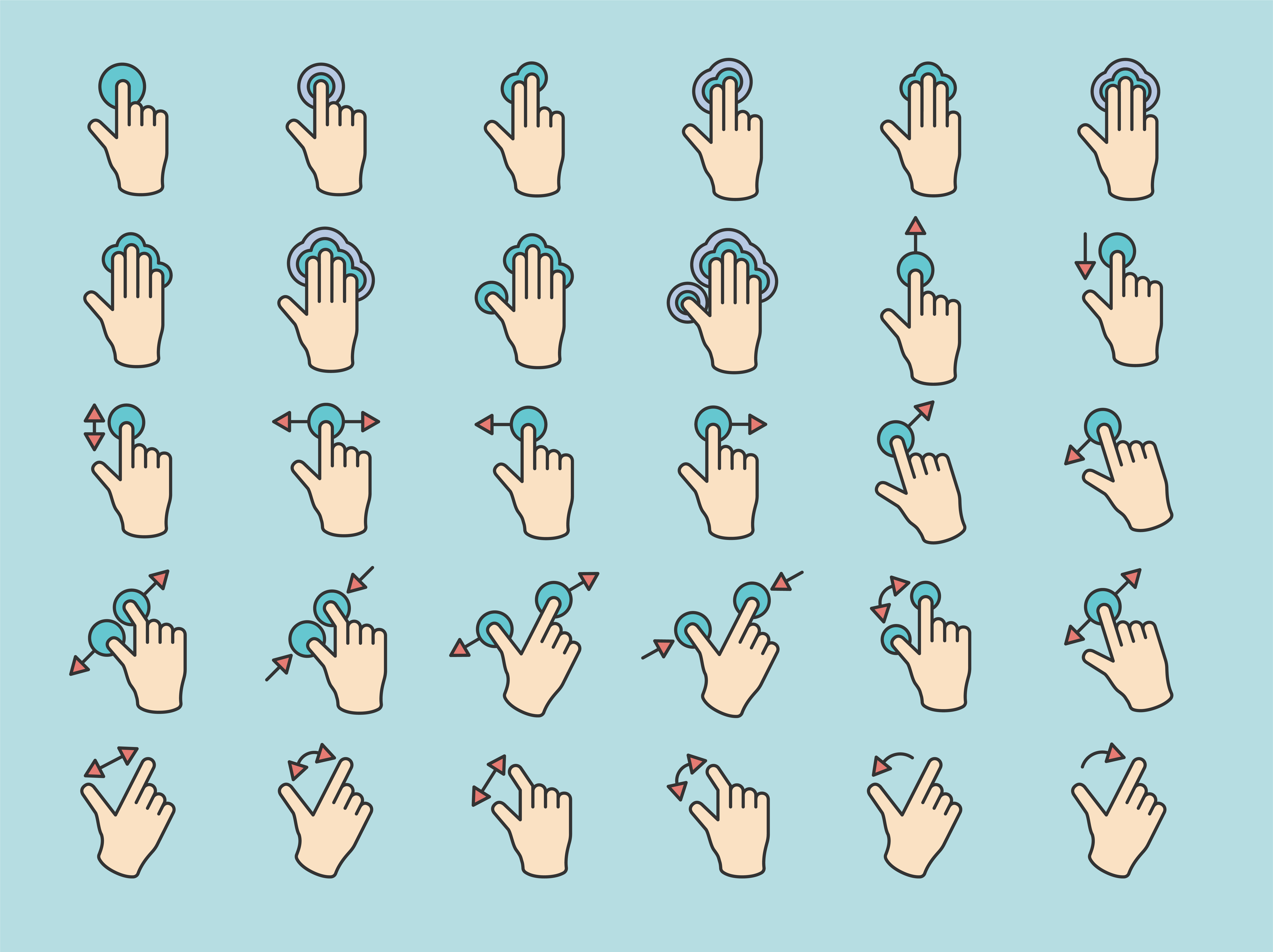 gesture lines in art