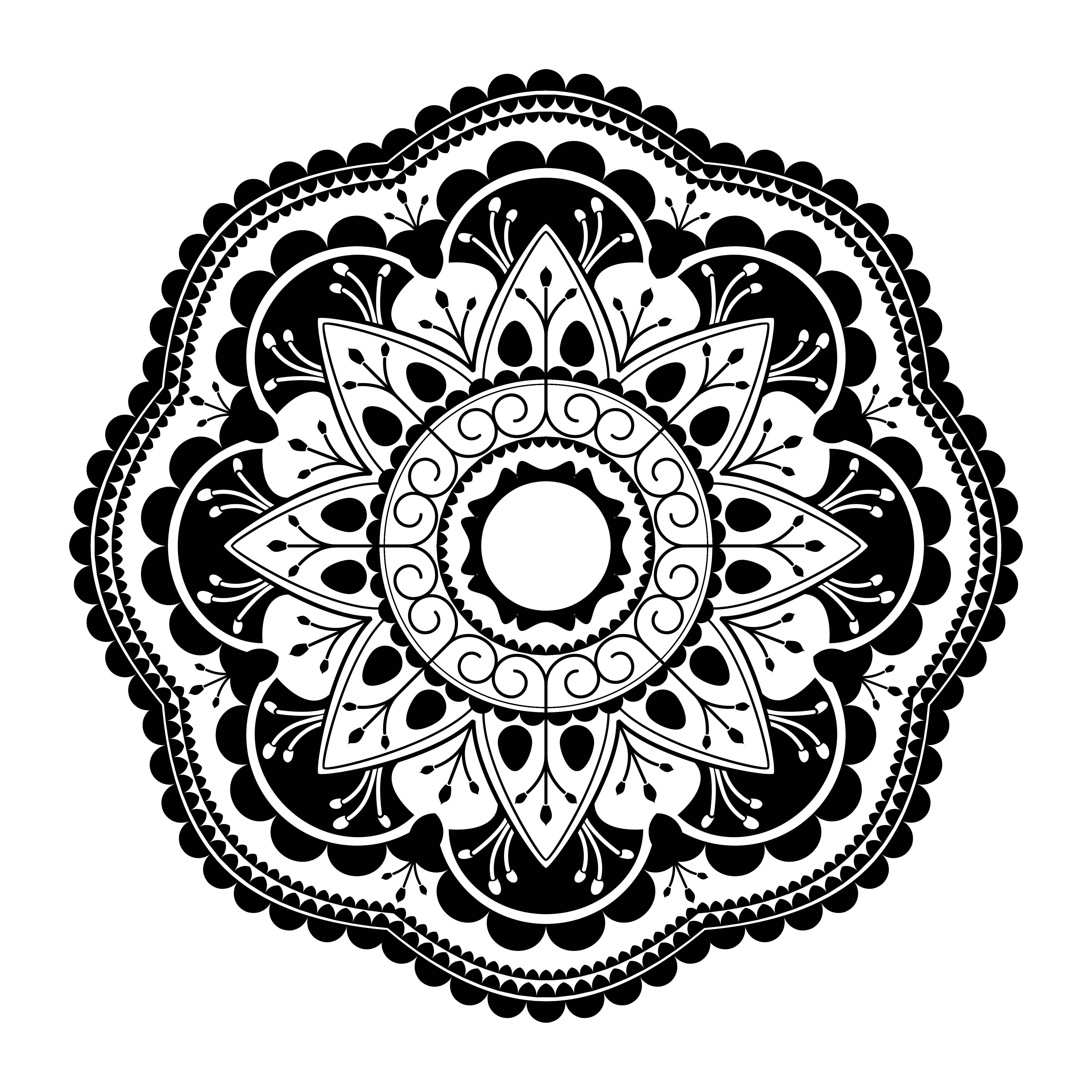 Download Spiritual mandala pattern - Download Free Vectors, Clipart ...