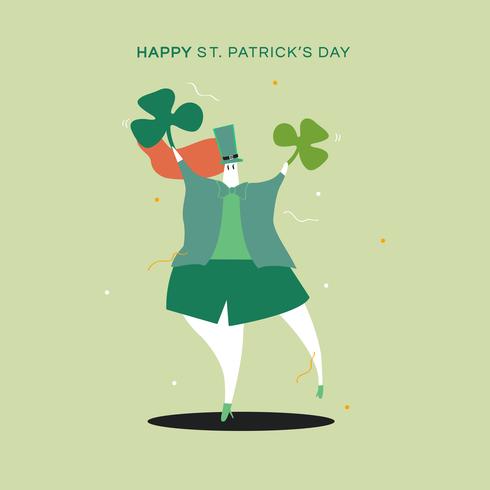 St Patrick\'s day illustration