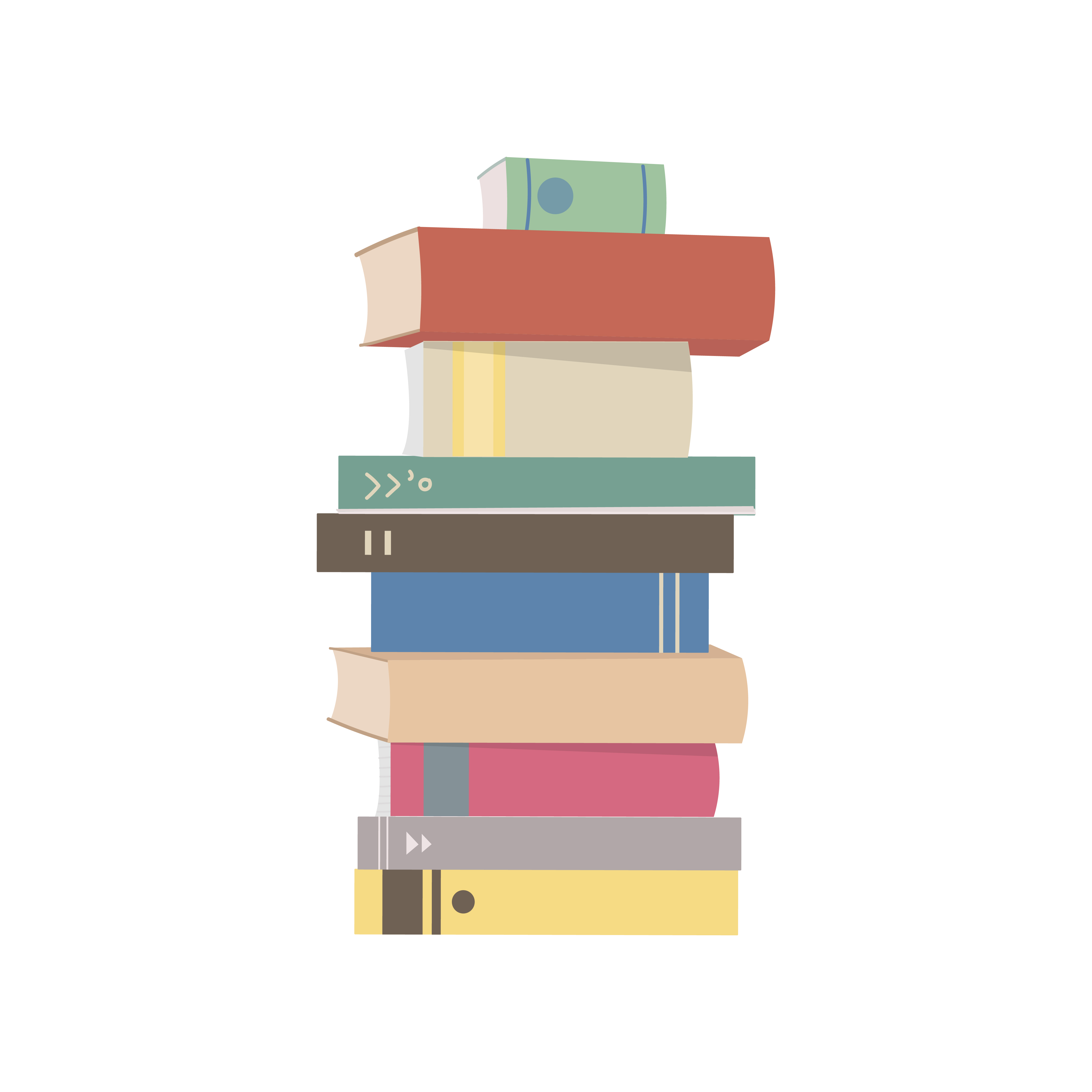 Stack Of Books Svg