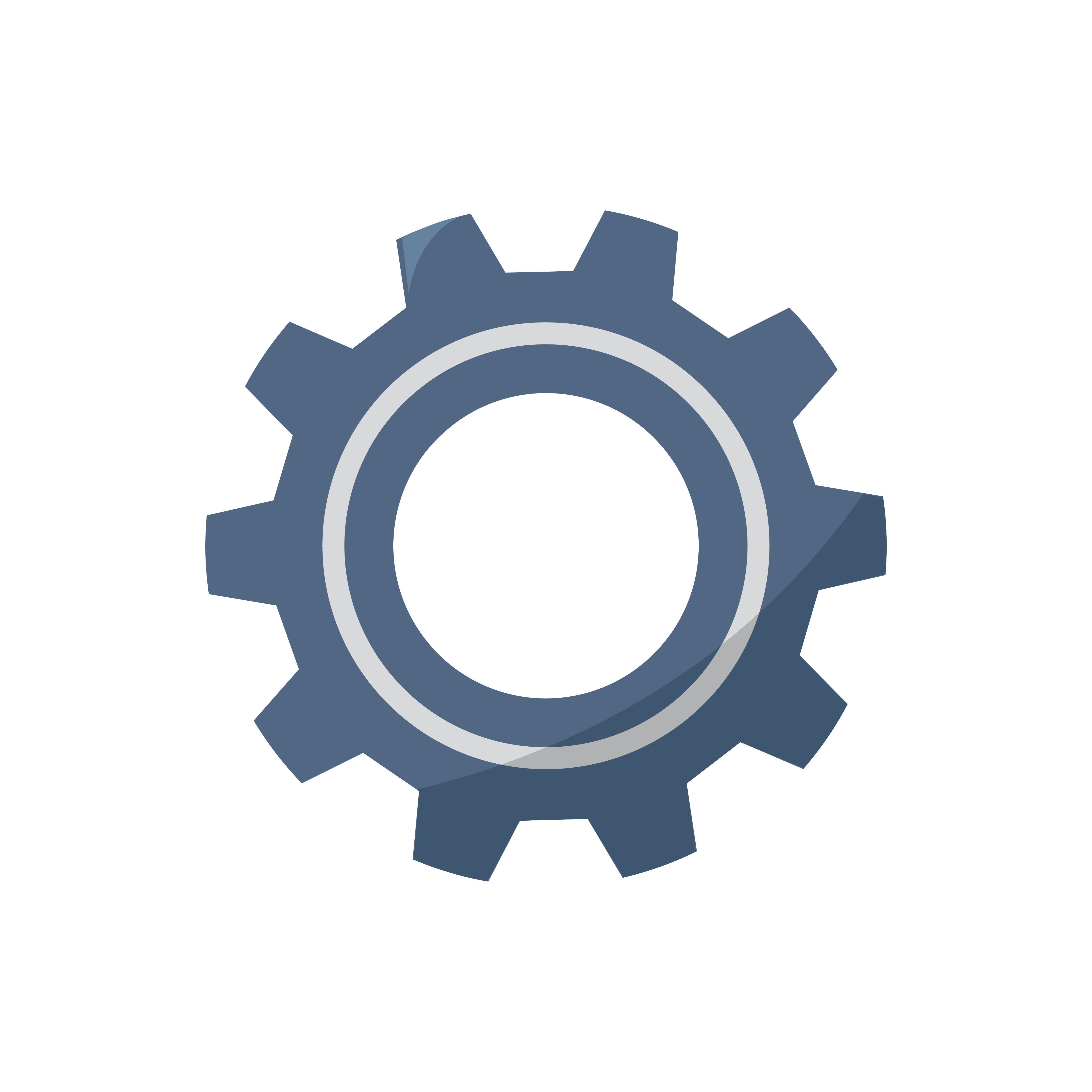Cogwheel isolated icon graphic illustration - Download Free Vectors