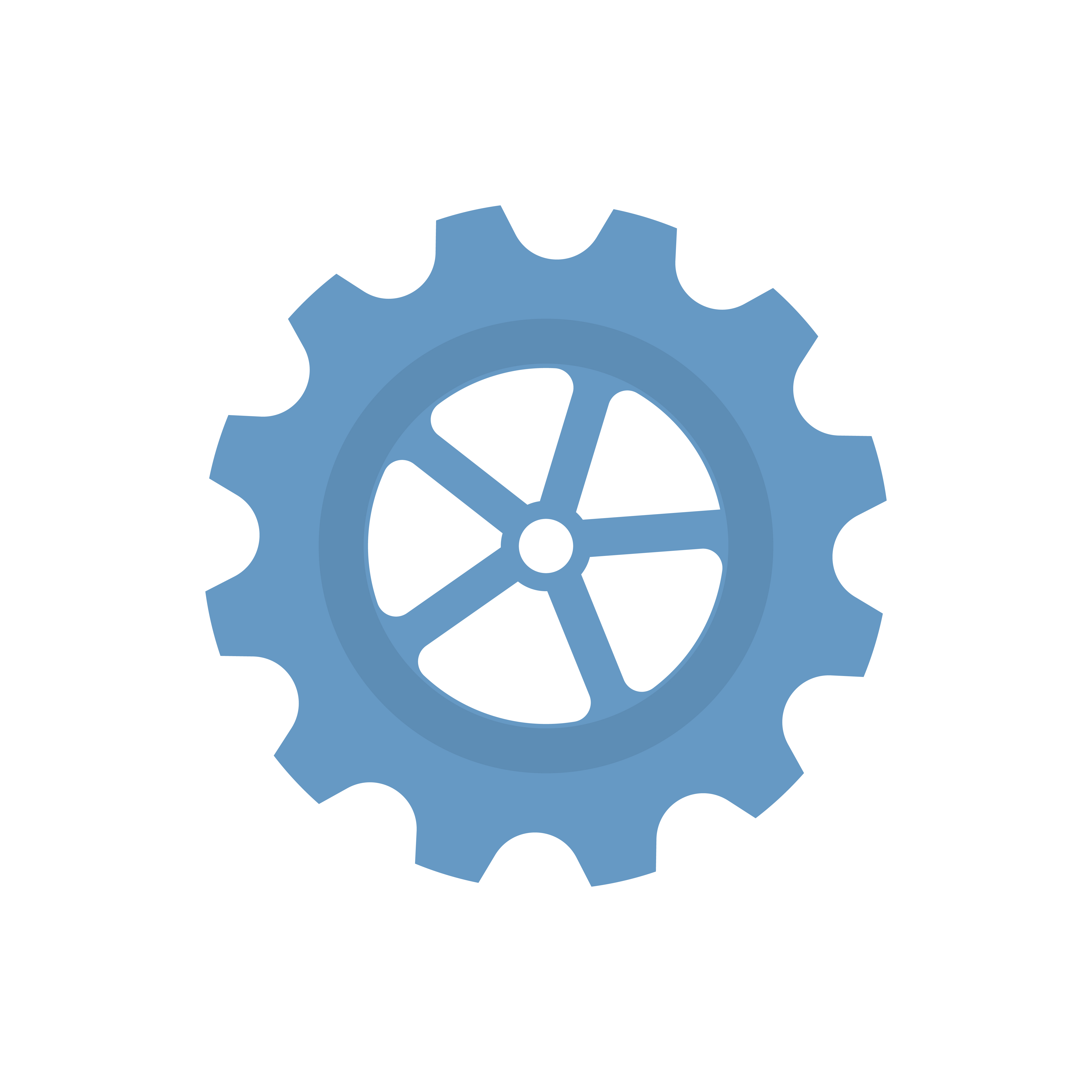 Cogwheel isolated icon graphic illustration - Download Free Vectors