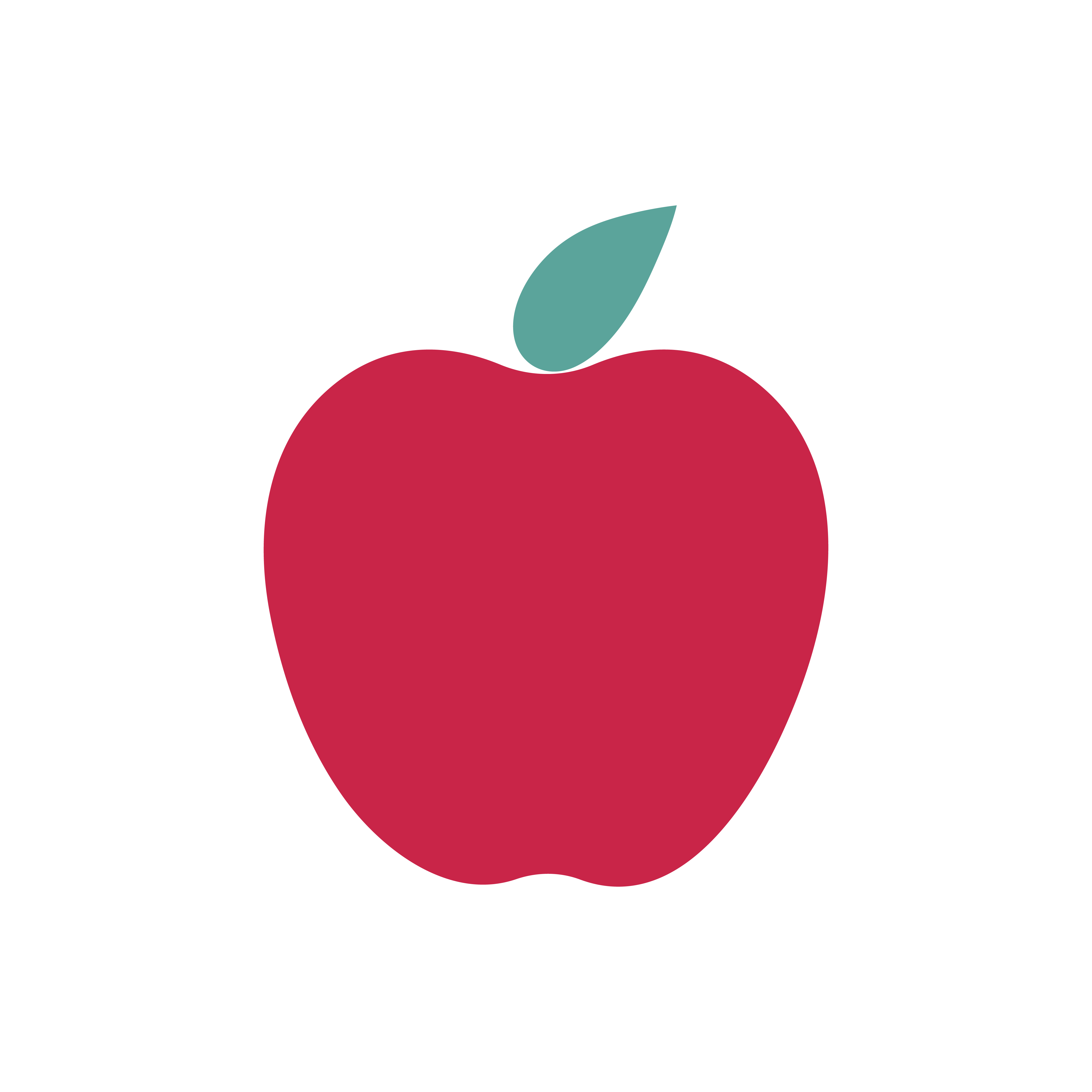 Download Single red apple isolated graphic illustration - Download ...