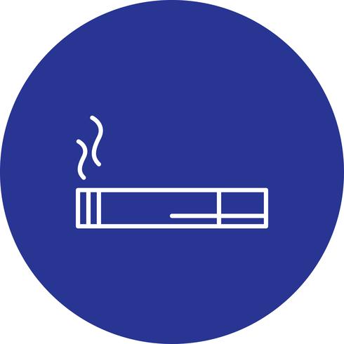 Vector icono de cigarrillo