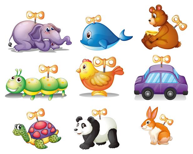 Toys vector