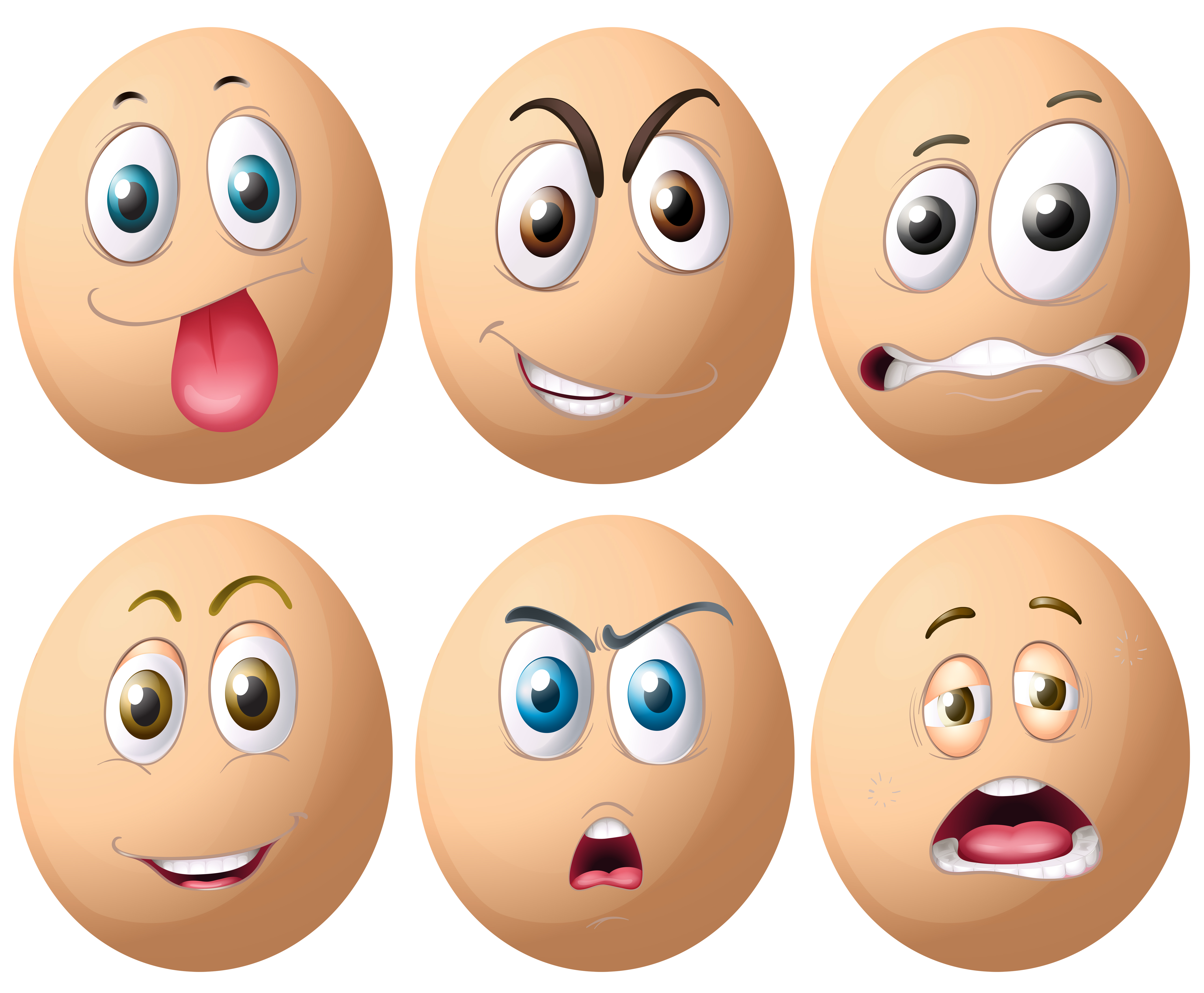 Egg Cartoon Vector Art, Icons, and Graphics for Free Download