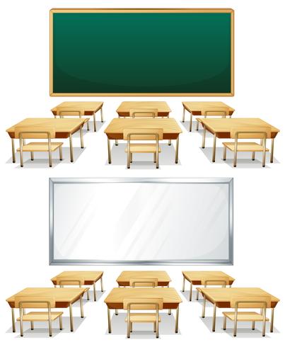 Classrooms vector
