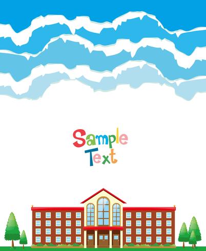 Paper Design With School Background Download Free Vectors