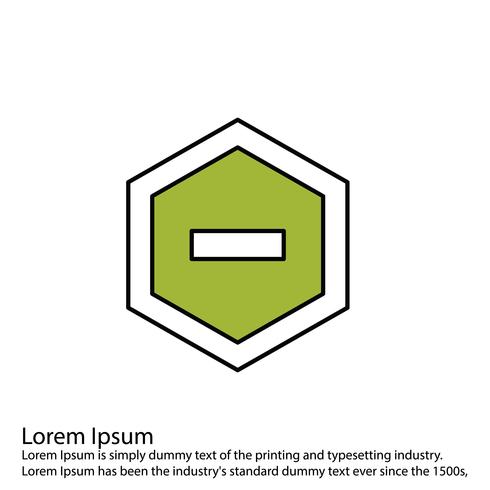 Vector Block icon