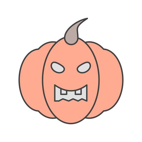 icono de vector de calabaza