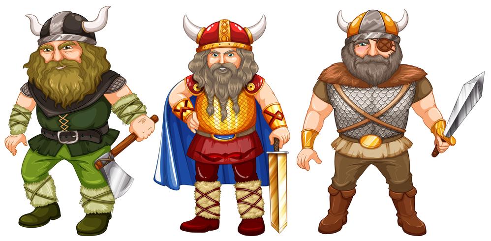 Warriors vector