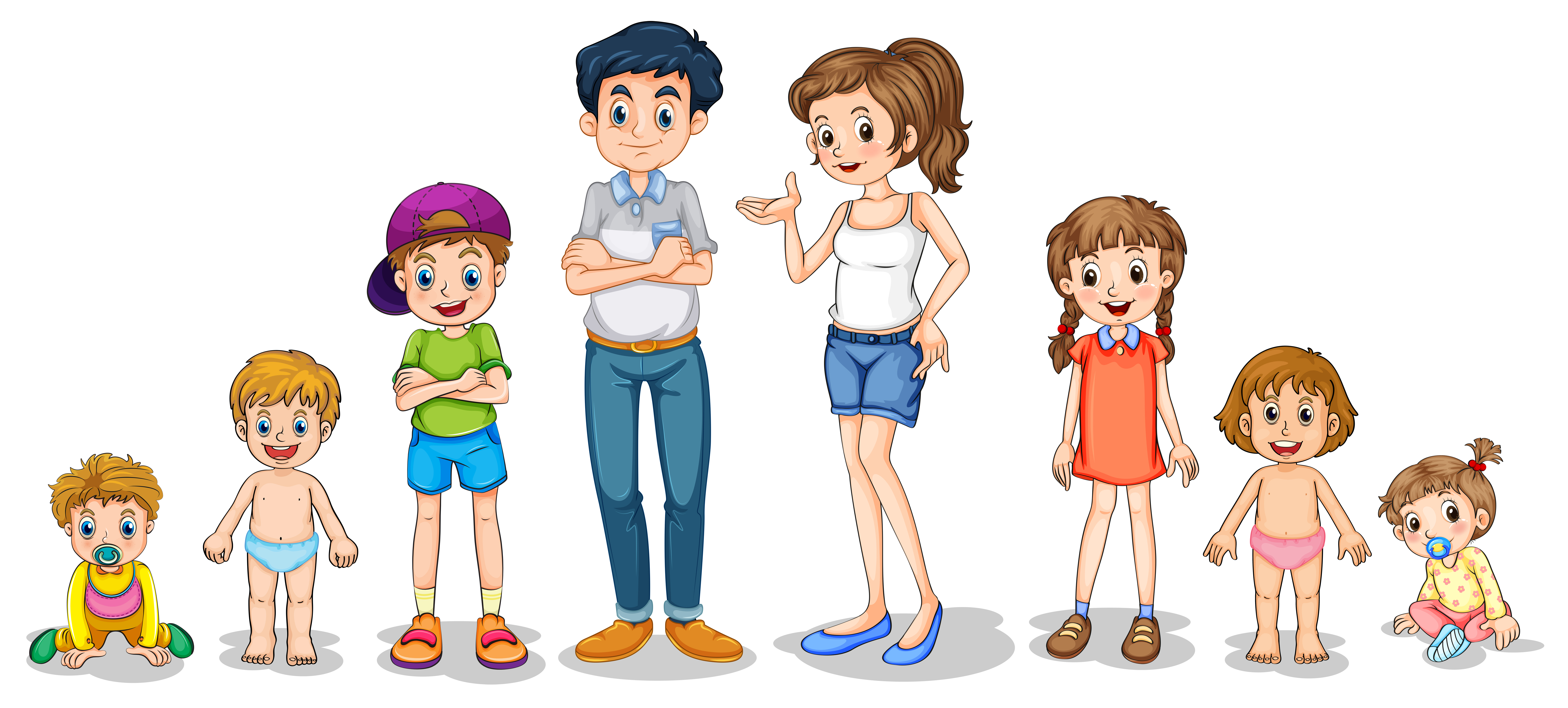 Download Family members - Download Free Vectors, Clipart Graphics ...