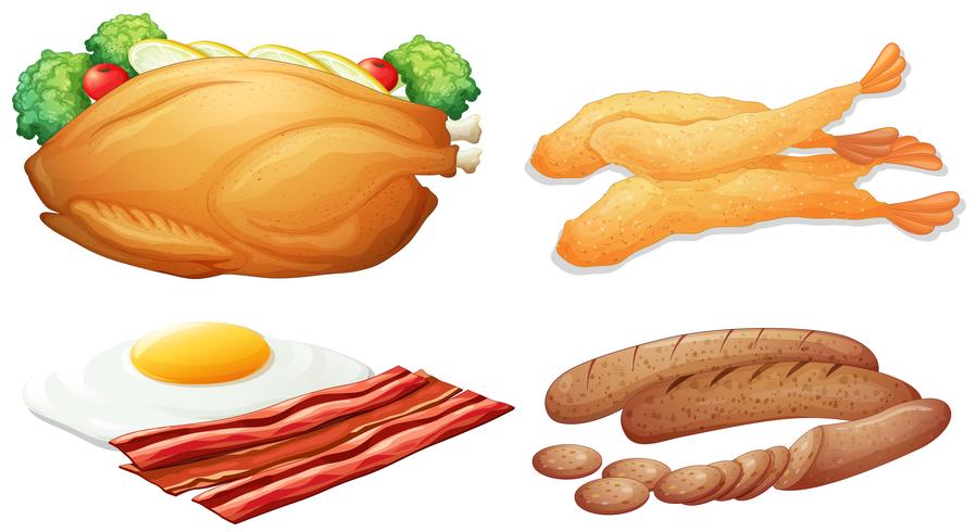 Food set vector