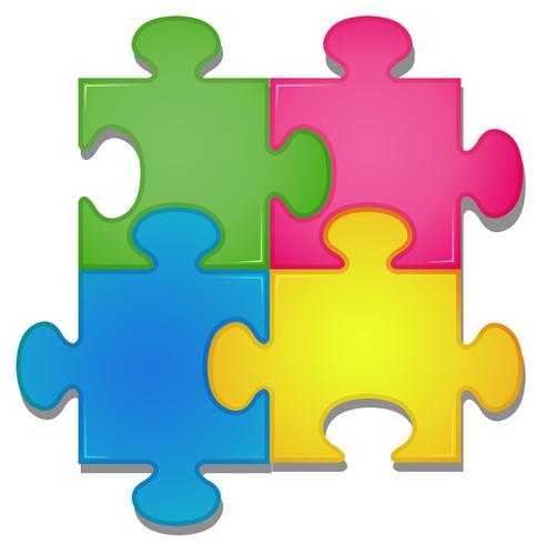 Jigsaw vector