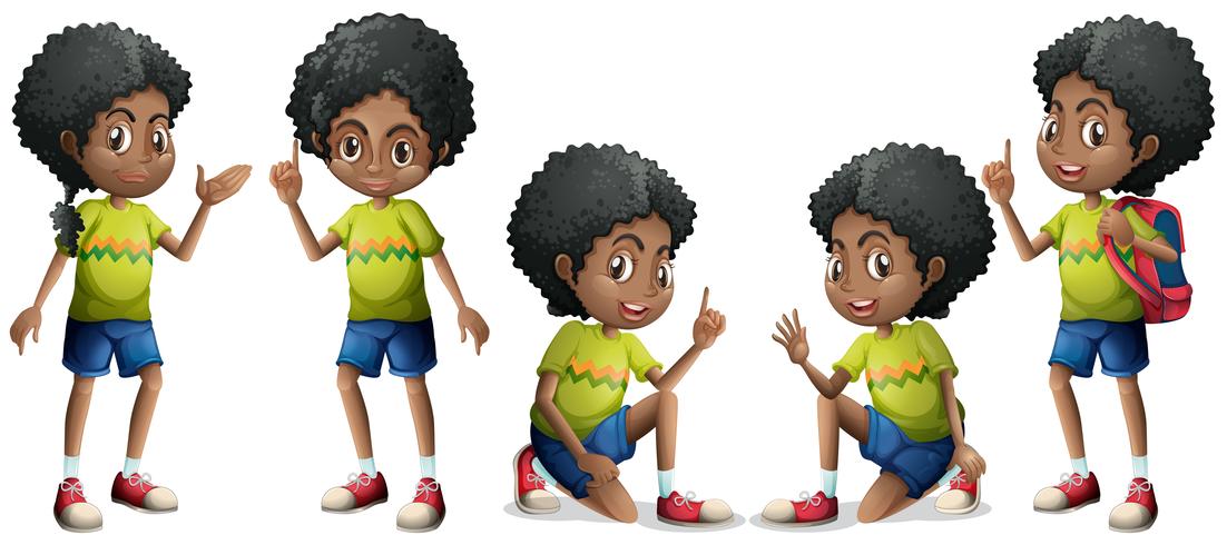 African boy 414772 Vector Art at Vecteezy