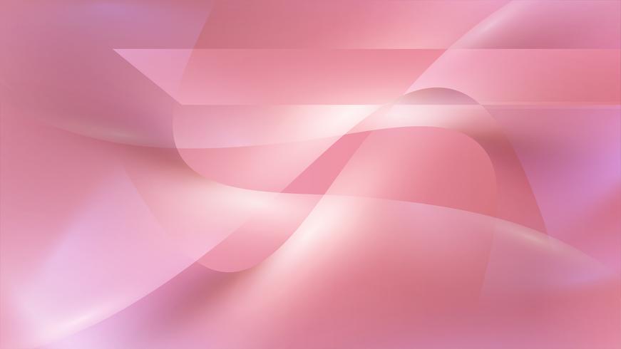 Pink smooth abstract background, vector illustration