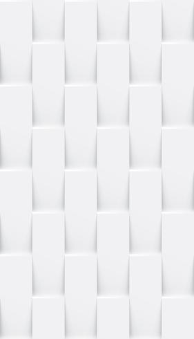 White seamless abstract geometric background vector