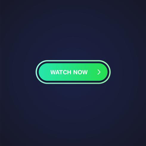 Colorful shiny and clean button for websites and online usage, vector illustration