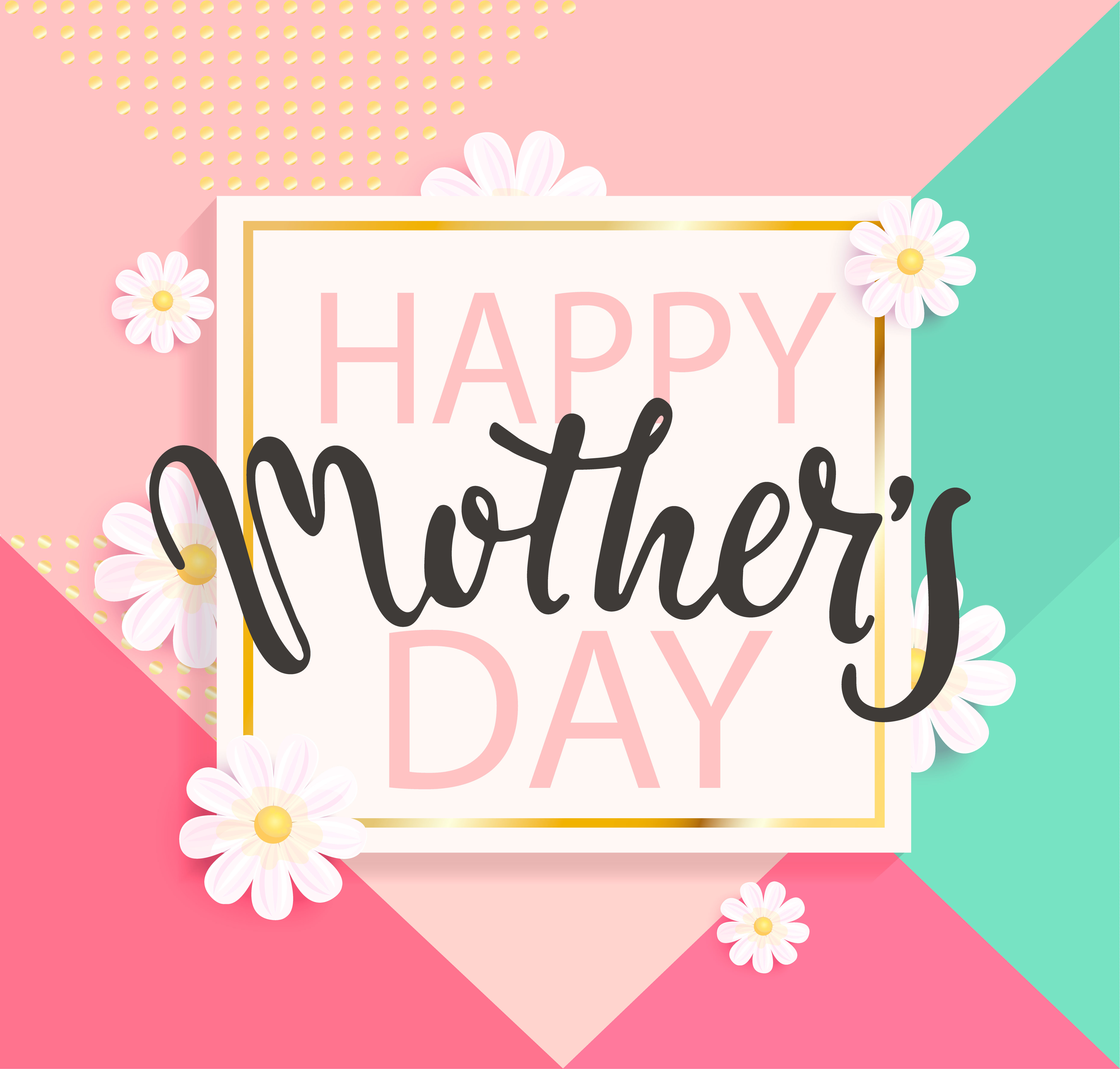 Download Happy Mother's day greeting card. - Download Free Vectors ...