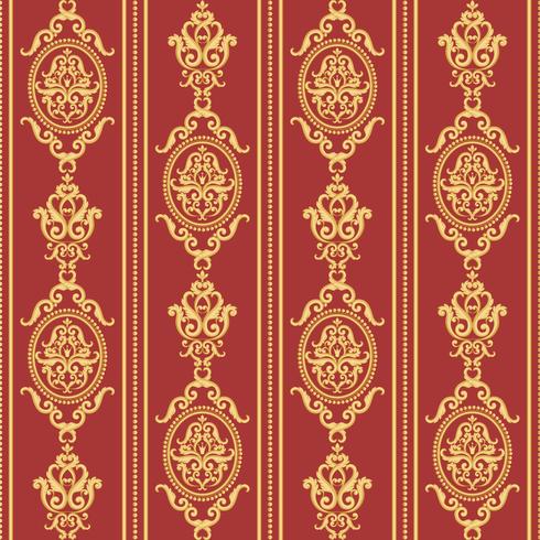 Gold and red texture pattern vector