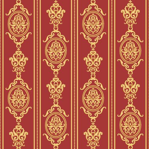 Gold and red texture pattern vector