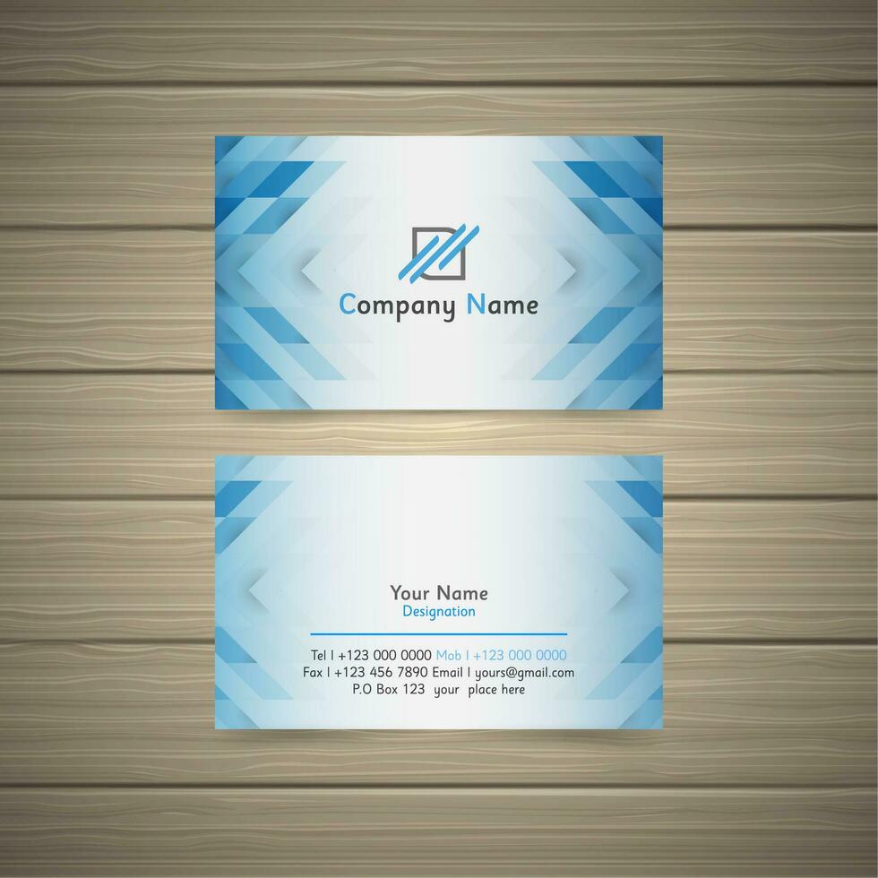 Latest Business card vector