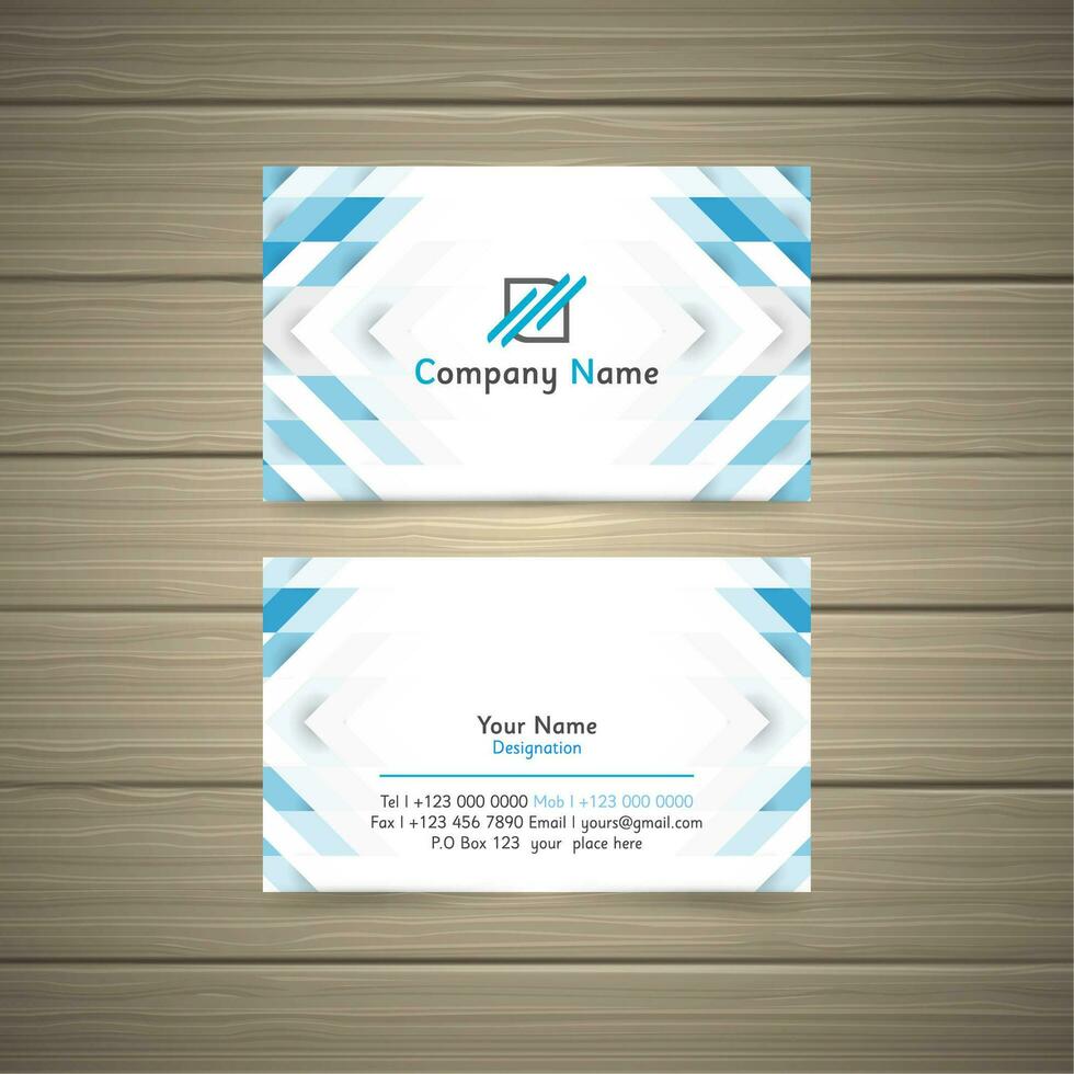 Latest Business card vector