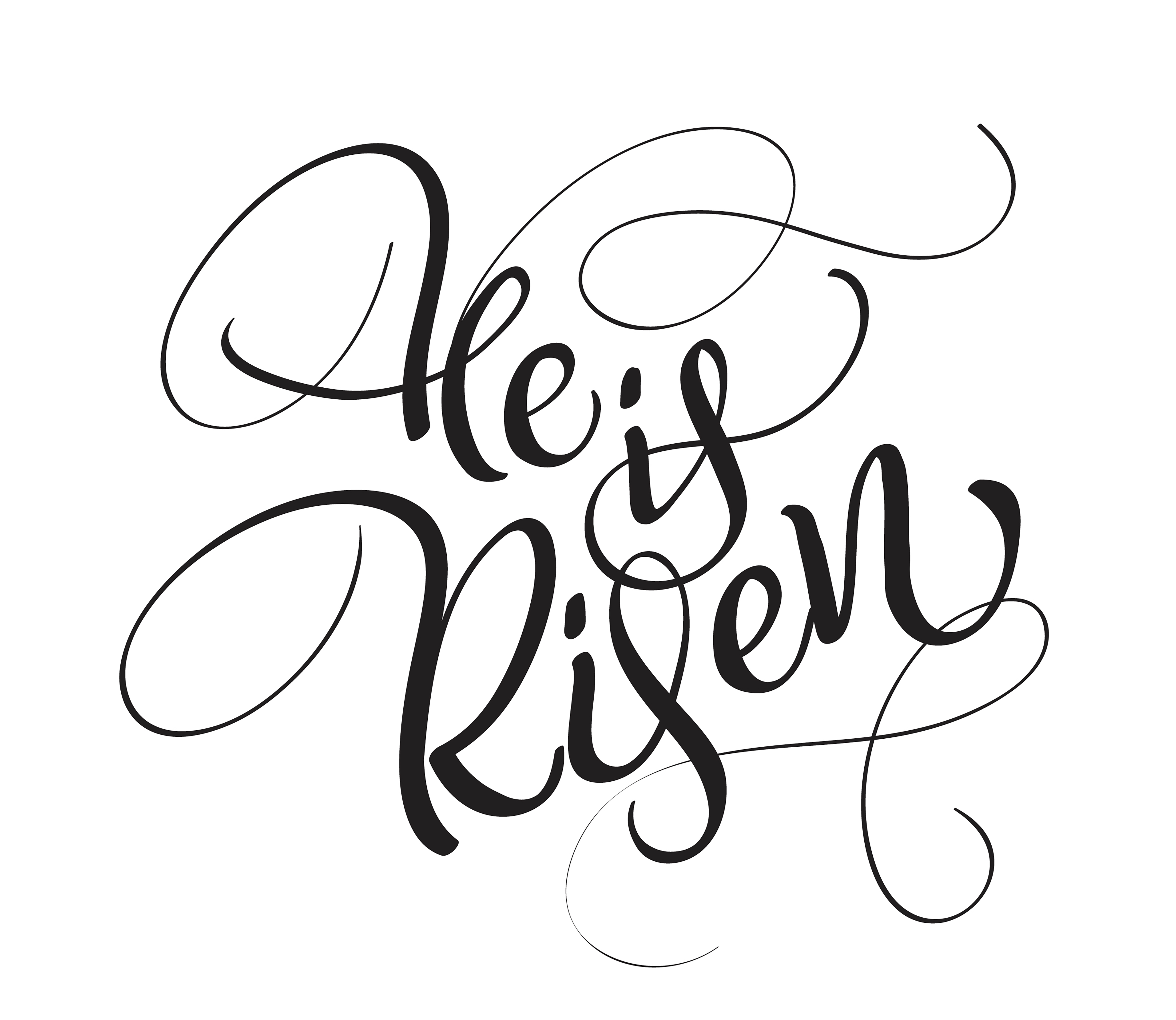 He Is Risen Text Isolated On White Background Calligraphy And Lettering 416231 Vector Art At He Is Risen Text Isolated On White Background Calligraphy And Lettering 416231 Vector Art At