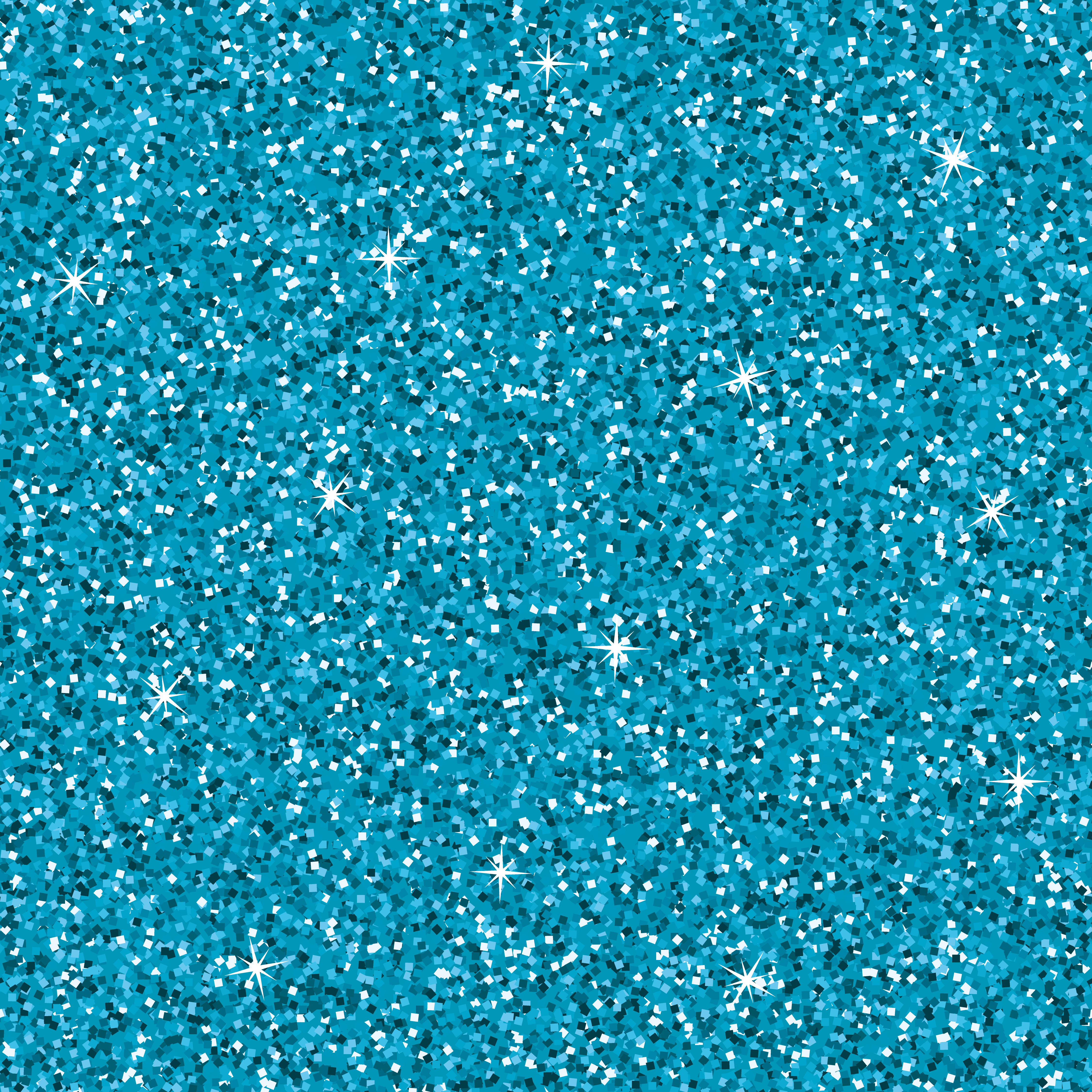 Bright blue glitter texture. 