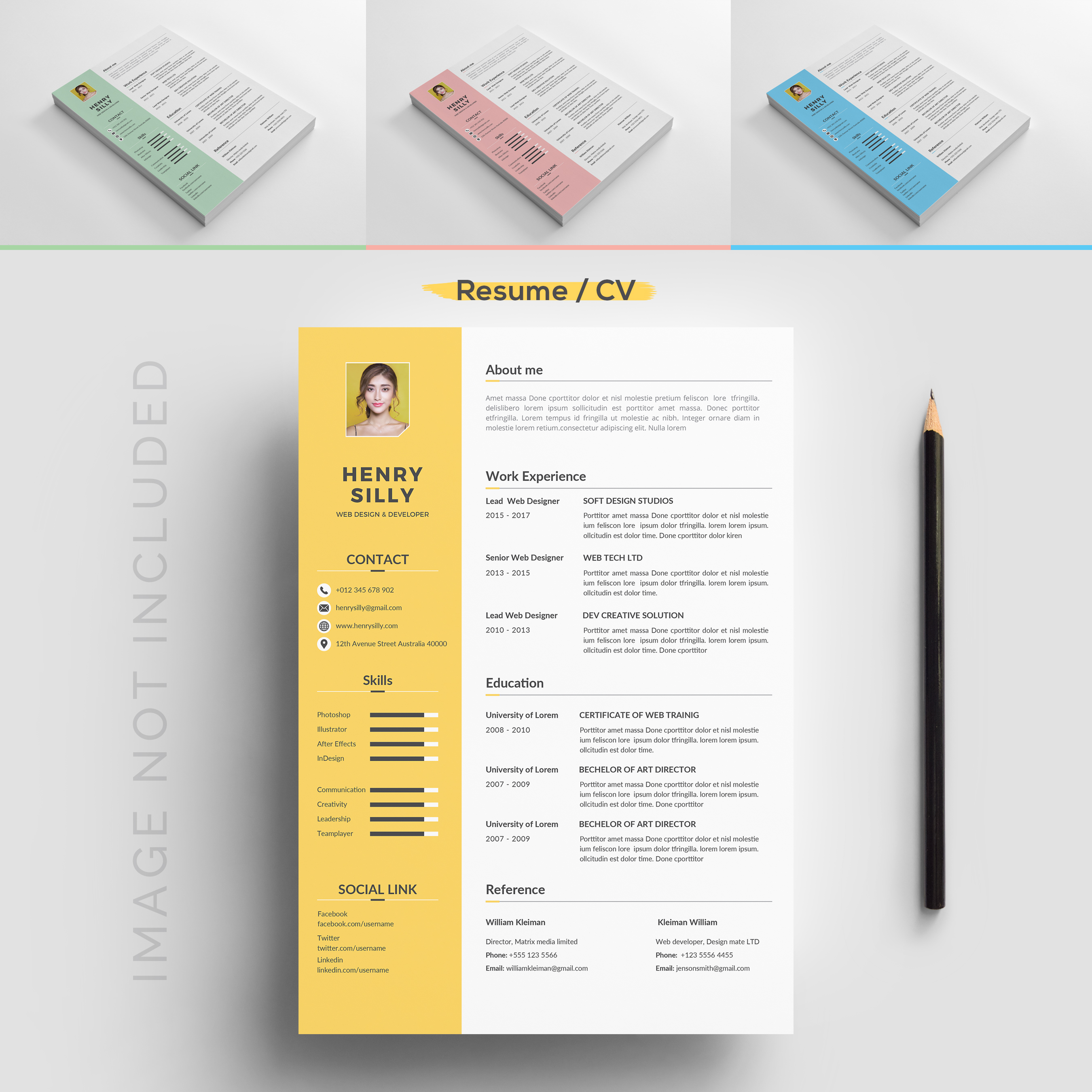 resume template free download vector