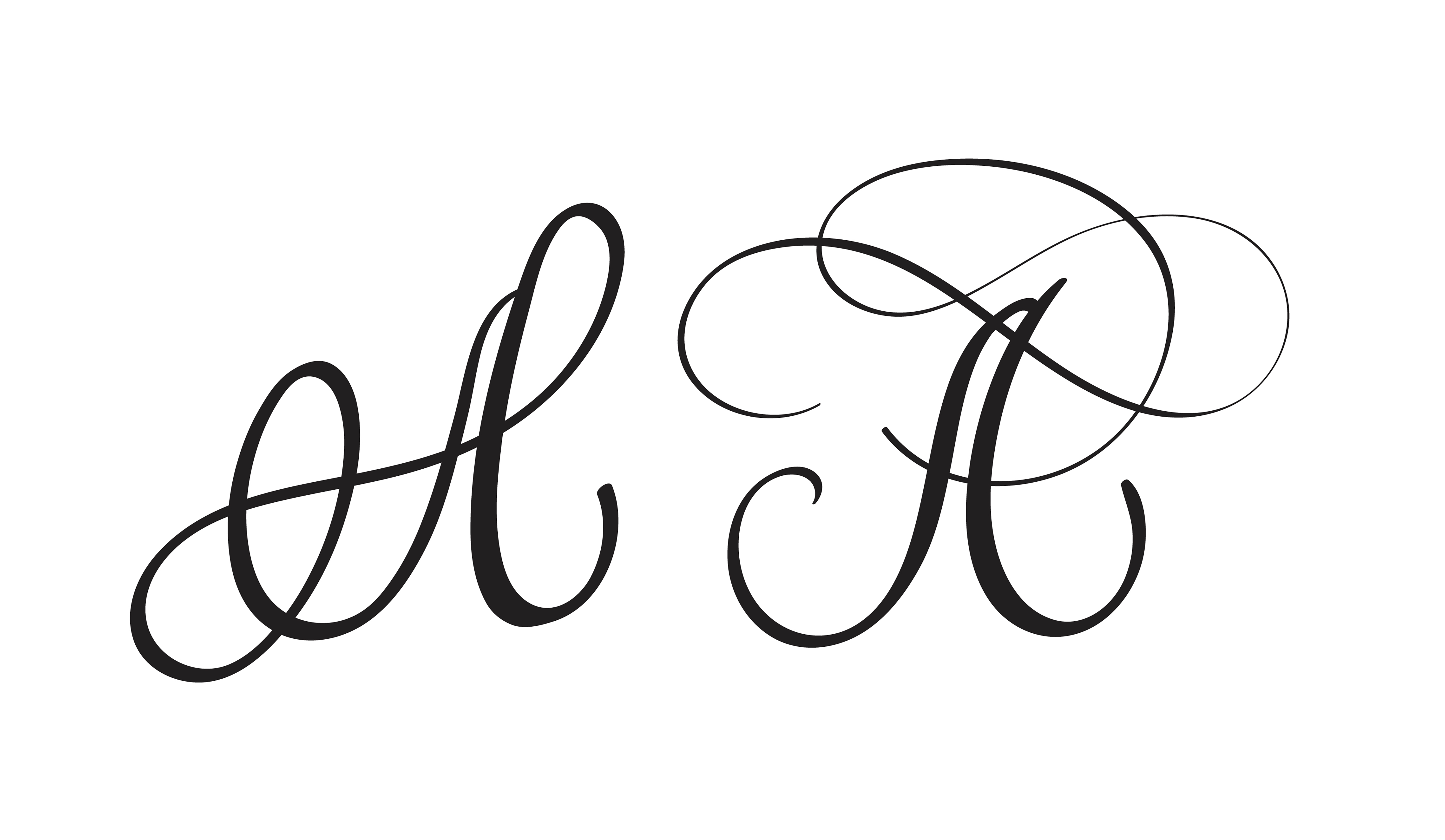 art calligraphy letter A. Vector illustration EPS10 416656 Vector Art