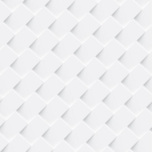 White seamless abstract geometric background vector