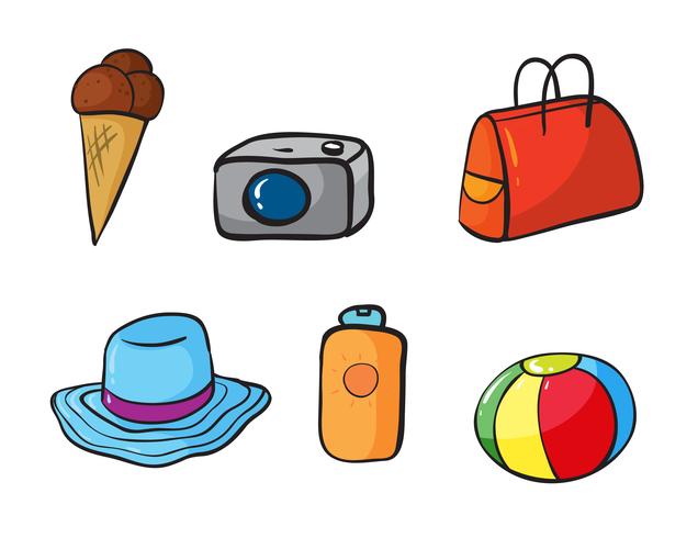 various objects 416742 Vector Art at Vecteezy