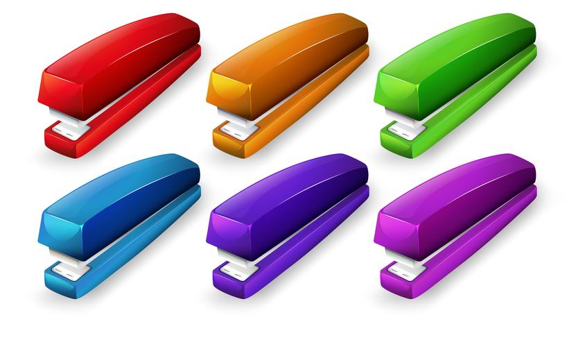 Staplers vector