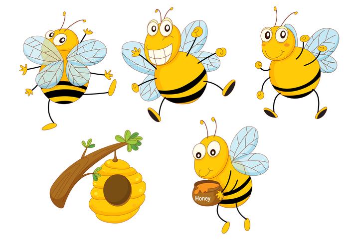 bees vector