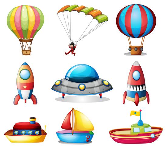 Toys vector