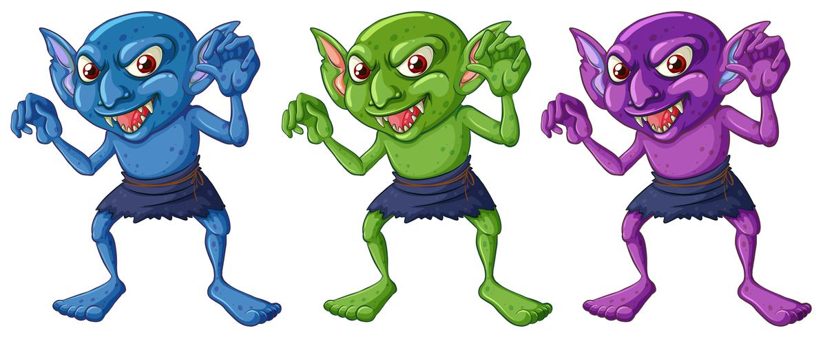 goblins vector